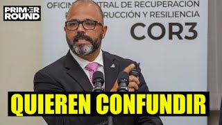 “Quieren confundir” Director reconstrucción de PR Manuel Laboy lamentó mal inicio de transición [upl. by Aleakam]