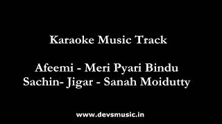 Afeemi Karaoke Meri Pyaari Bindu wwwdevsmusicin Devs Music Academy [upl. by Notirb113]