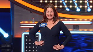 Fran Drescher and Charles Shaughnessy Play Fast Money  Celebrity Family Feud [upl. by Aihsenod]