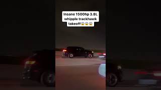 INSANE 1500hp whipple Trackhawk launch automobile car fun performance racing srt mopar fail [upl. by Salokcin54]