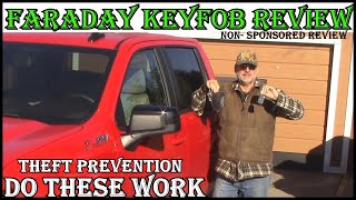 Faraday Key Fob Protector  Anti Theft Vehicle Device Review [upl. by Daisie]