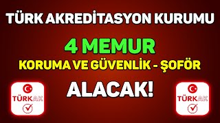 DESTEK PERSONELİ ALINACAK  TÜRK AKREDİTASTON KURUMU [upl. by Ithsav]