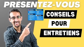 Parlezmoi de vous comment se présenter pour réussir son entretien dembauche méthode et exemple [upl. by Llebana]