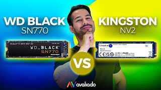 SSD WD Black vs Kingston NV2 Qual é o Melhor Upgrade em 2024 [upl. by Kragh]