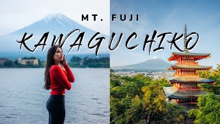 Exploring Lake Kawaguchiko  BEST Spots To See Mt Fuji [upl. by Rosenquist]