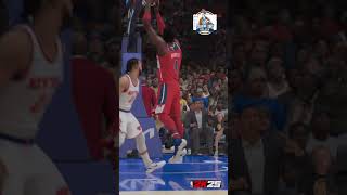 S3 Highlight 54  Game 13 at NY Knicks 111824  NBA 2K25 Hanging Around in MSG [upl. by Eisac]