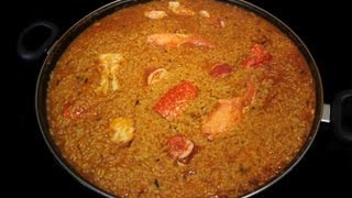 Arroz con bogavante  Cocina con David [upl. by Sosthena]