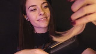 ASMR FRANCAIS ⚪️ JE MOCCUPE DE TES CHEVEUX 😌 coloration lissage [upl. by Marjy]