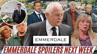 Emmerdale SHOCKS with TWO Major Exits amp Funeral in 20 Pics  Emmerdale spoilers 5th to 9th August [upl. by Ecniuq]