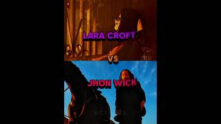 Lara Croft Vs John Wick [upl. by Etterrag]