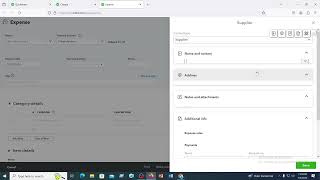 How to Bills Purchase Order Expenses Cheque Supplier Credit in QuickBooks online [upl. by Yekram]