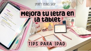 Trucos para mejorar tu letra en el iPad  Apuntes digitales bonitos  Smarty Plans Shop [upl. by Nash]