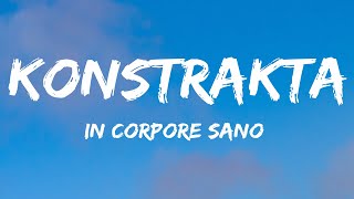 Konstrakta  In Corpore Sano Lyrics Serbia 🇷🇸 Eurovision 2022 [upl. by Paulette942]