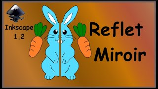 Inkscape 12  39  Effets de chemin  Reflet Miroir [upl. by Nnywg]