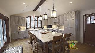 Traditional Kitchen designed by Curtis Lumber Company [upl. by Brig]