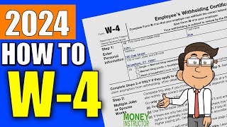 How to Fill Out an IRS W4 Form  2024 W4 Tax Form  Money Instructor [upl. by Saundra]