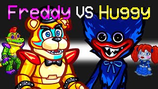 POPPY PLAYTIME vs FNAF in AMONG US New Mod [upl. by Alit]