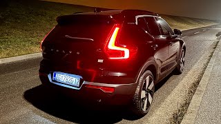 New VOLVO XC40 2023 Facelift at NIGHT  cool LED lights amp AMBIENT lighting [upl. by Atinod782]