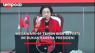 HUT PDIP Ke 51 Megawati 51 Tahun Bisa Seperti Ini Bukan Karena Presiden [upl. by Latsyrhk763]