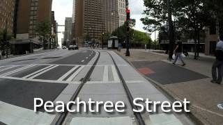 Atlanta Streetcar Tour HD [upl. by Ayerdna]