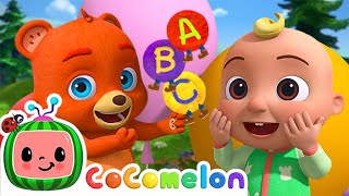 ABC Song with Balloons Baby Animals  CoComelon Animal Time Nursery Rhymes for Kids [upl. by Vincents]