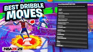 The BEST DRIBBLE MOVES FOR 66  Builds on NBA 2K25 How to GET OPEN on NBA2K25 EASY [upl. by Nohsed]