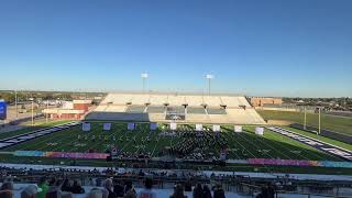 Sachse Mustang Band  UIL Region 3 Marching Contest 2023 [upl. by Ellebanna]