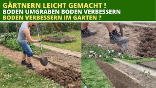 Boden Verbessern Bodenverbesserung Im Garten [upl. by Atihcnoc792]