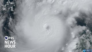 News Wrap Hurricane Milton rapidly intensifies to Category 5 storm [upl. by Ferneau]