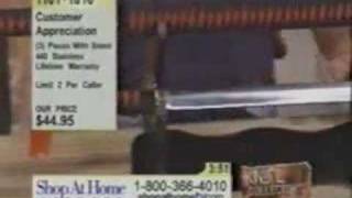 QVC Man Stabs himself with Katana Sword  Live [upl. by Gloria]