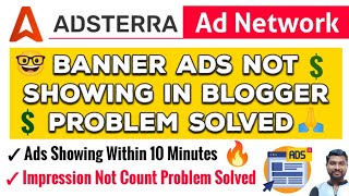 Adsterra Ads Not Showing Problem Solved  Adsterra Ads  Adsterra Banner Ads Setup  SmartHindi [upl. by Aihseuqal]