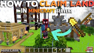 HOW TO CLAIM LAND IN A MINECRAFT SERVER  GRIEF PREVENTION COMPLETE GUIDE HINDI [upl. by Inad525]