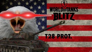 Battle T28 prototype wotblitz worldoftanksblitz [upl. by Ab]