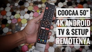 Coocaa 50S5G 50quot 4K Android TV TERMURAH amp Setup Remotenya [upl. by Philana]