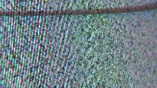 TV static on a 5inch aperture grille CRT [upl. by Grogan]