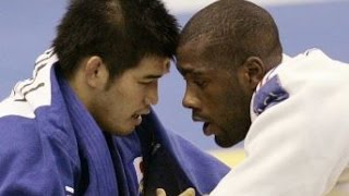 JUDO 2007 World Championships Kosei Inoue 井上 康生 JPN  Teddy Riner FRA [upl. by Kram]