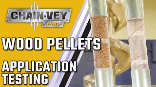 Wood Pellets Through ChainVey [upl. by Yesrej]