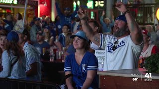 Royals fans keeping their heads high after their team lost ALDS Game 3 to the Yankees [upl. by Kiersten]