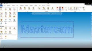 Tech Tip  Mastercam Engrave Toolpath [upl. by Anirbaz]