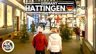 🇩🇪 Amazing Christmas Market in Hattingen Germany  4KHDR Walking Tour [upl. by Hafler]