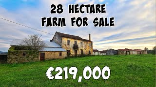 28 Hectare Farm For Sale  Virtual Tour  Belmonte Portugal [upl. by Olihs]