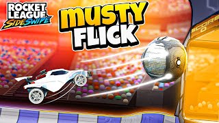 How to do the MUSTY FLICK amp 360 MAKTUF RESET in Rocket League Sideswipe 5 Freestyle Mechanics [upl. by Welton]