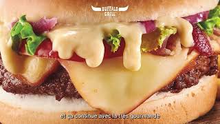 Raclette Burger  Buffalo Grill  15s [upl. by Cyrilla]