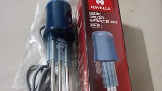 HAVELLS Electric Immersion Water Heater Auto Cut HP10 Review [upl. by Childs]