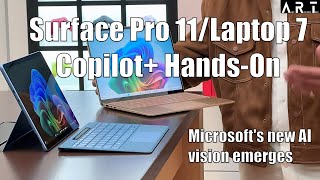 Microsoft Surface ProLaptop CoPilot Hands On [upl. by Dom]