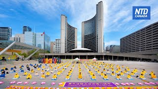 Hundreds celebrate 2024 World Falun Dafa Day in Toronto [upl. by Assili150]