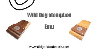 Wild Dog Stompbox  Emu model [upl. by Akemak272]