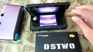 DSTWO works on 3DS XL 61011U 61012E [upl. by Novaelc]