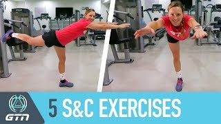 5 Strength amp Conditioning Exercises For Runners  Simple SampC Exercises For Beginner Athletes [upl. by Lj]