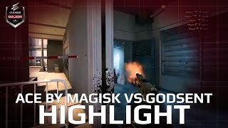 ACE by Magisk vs GODSENT ELEAGUE Major 2017 Highlight Day 4 [upl. by Alberta]